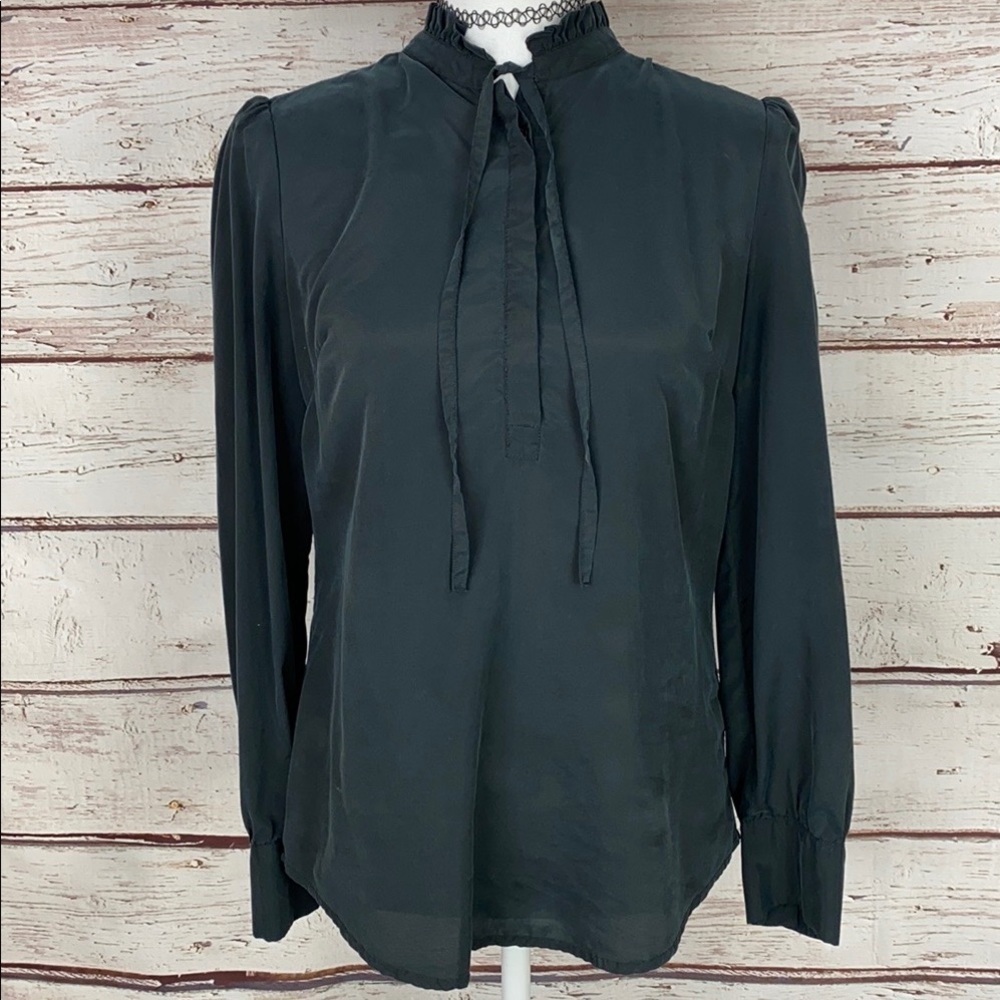 Merona Small Black Blouse